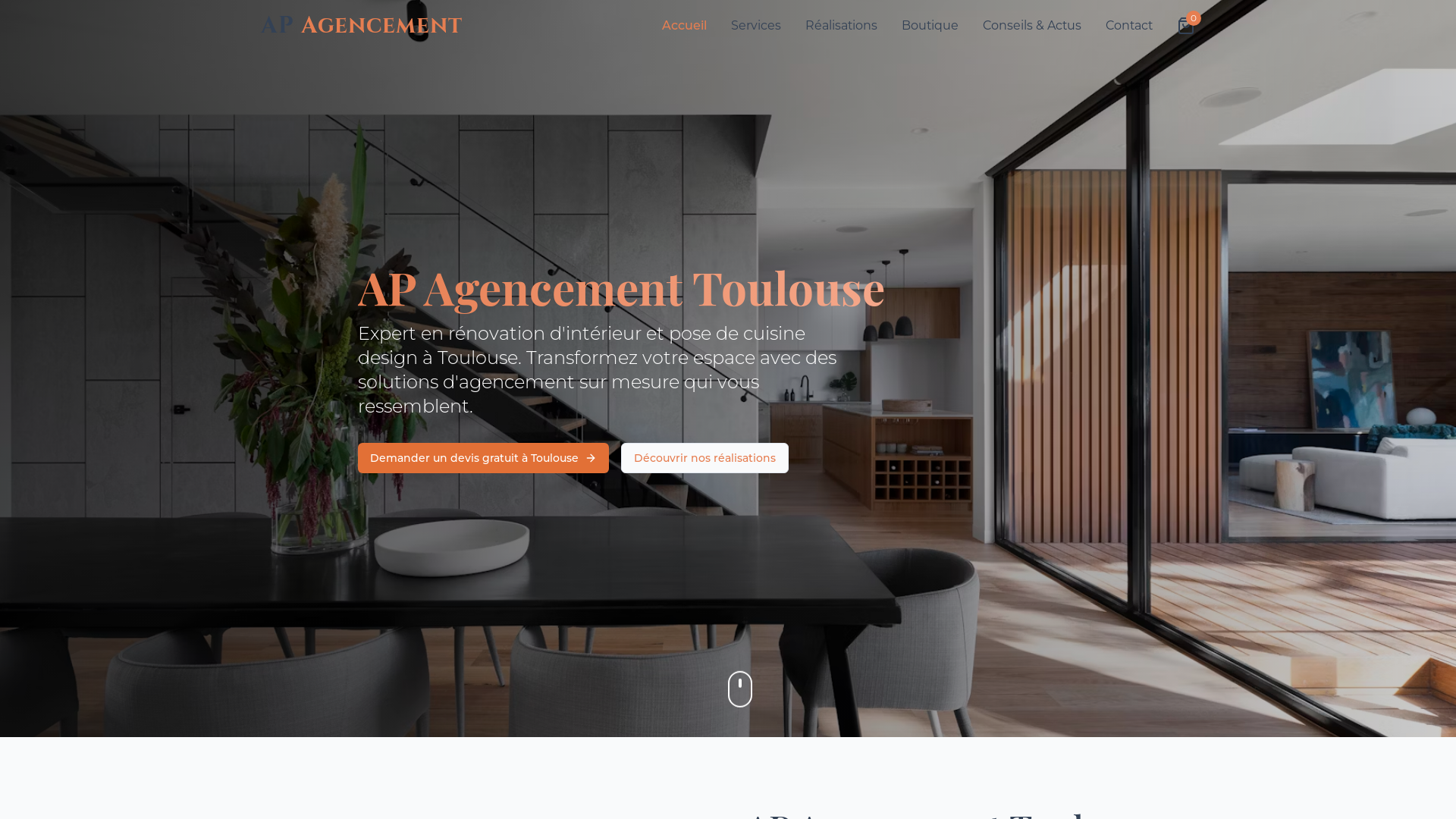 AP Agencement | Rénovation & Cuisine Design à Toulouse