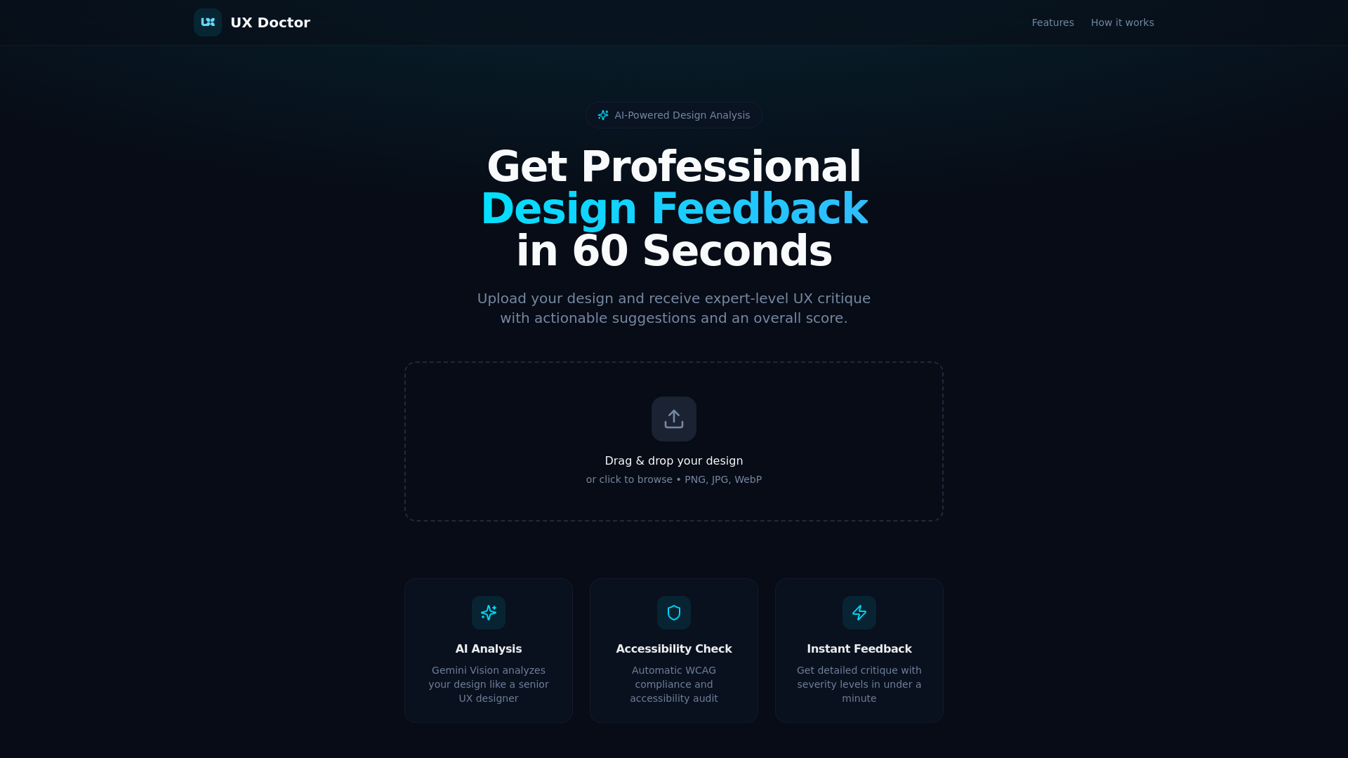 UX Doctor — 官网预览图