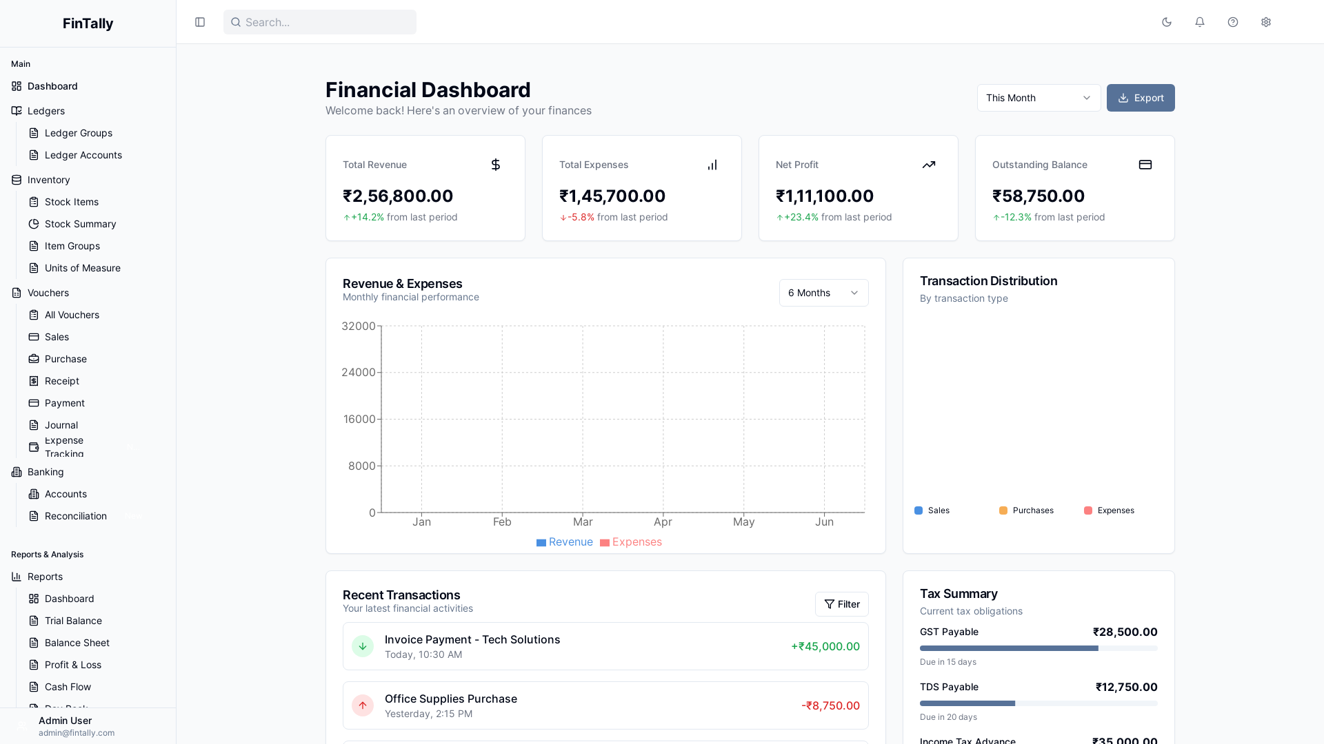 Professional Enterprise Resource Planning (ERP) Platform