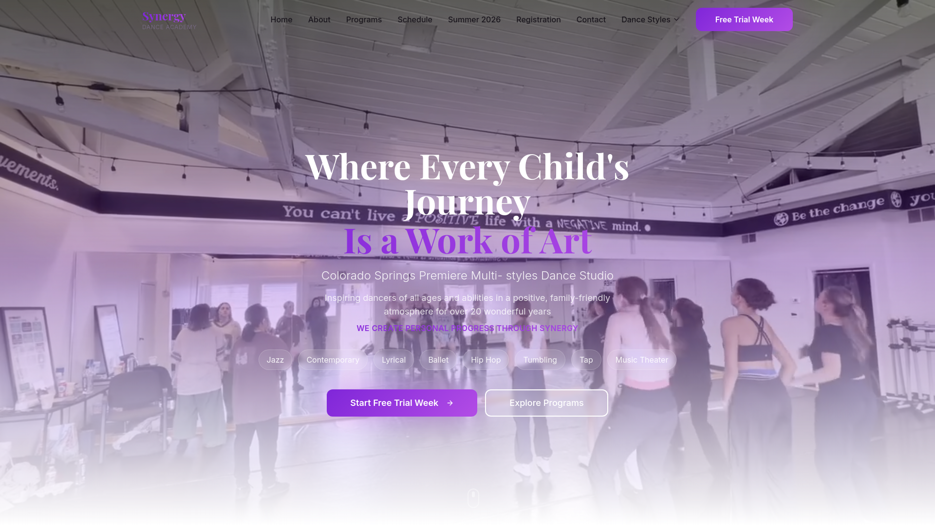 Synergy Dance Academy — dance studio in Colorado Springs, CO