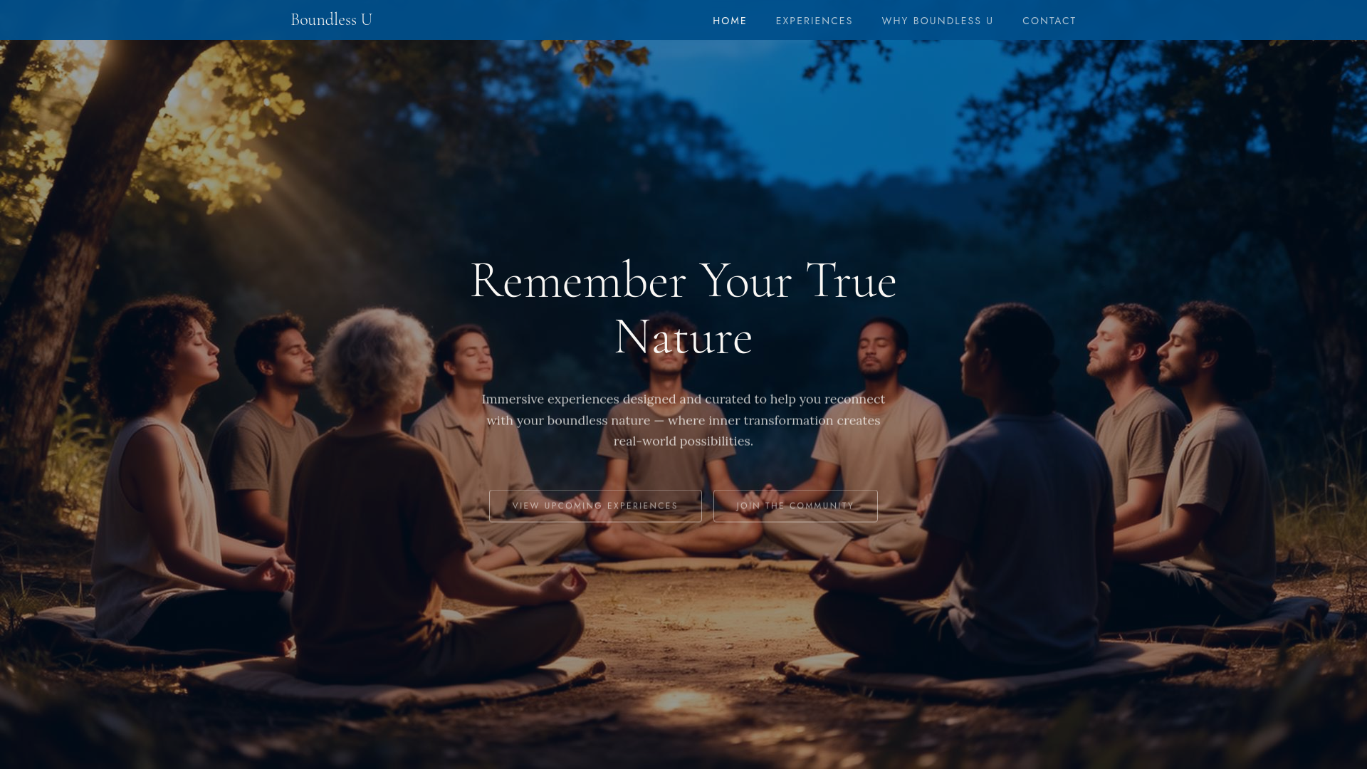 Boundless U — Remember Your True Nature