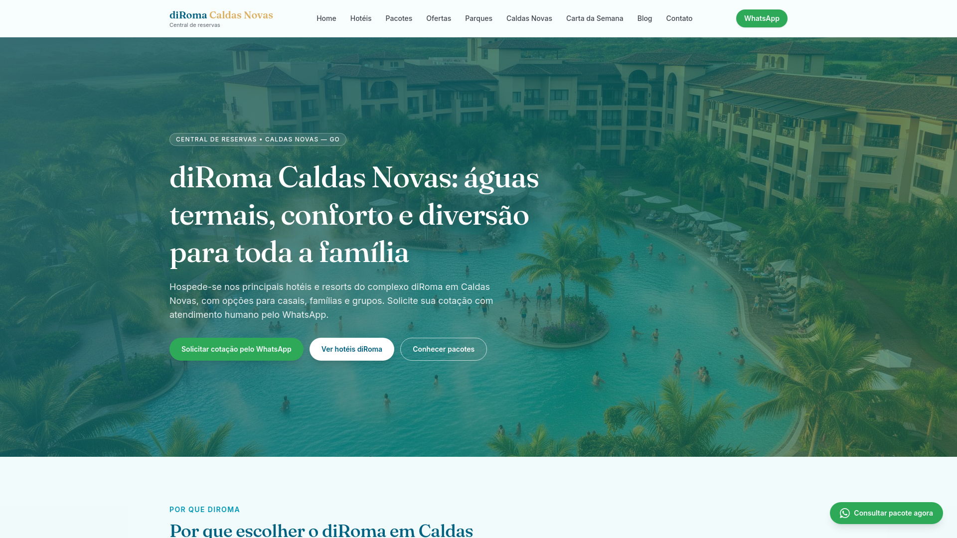 Saindo de Goiânia para Caldas Novas — Distância e rota
