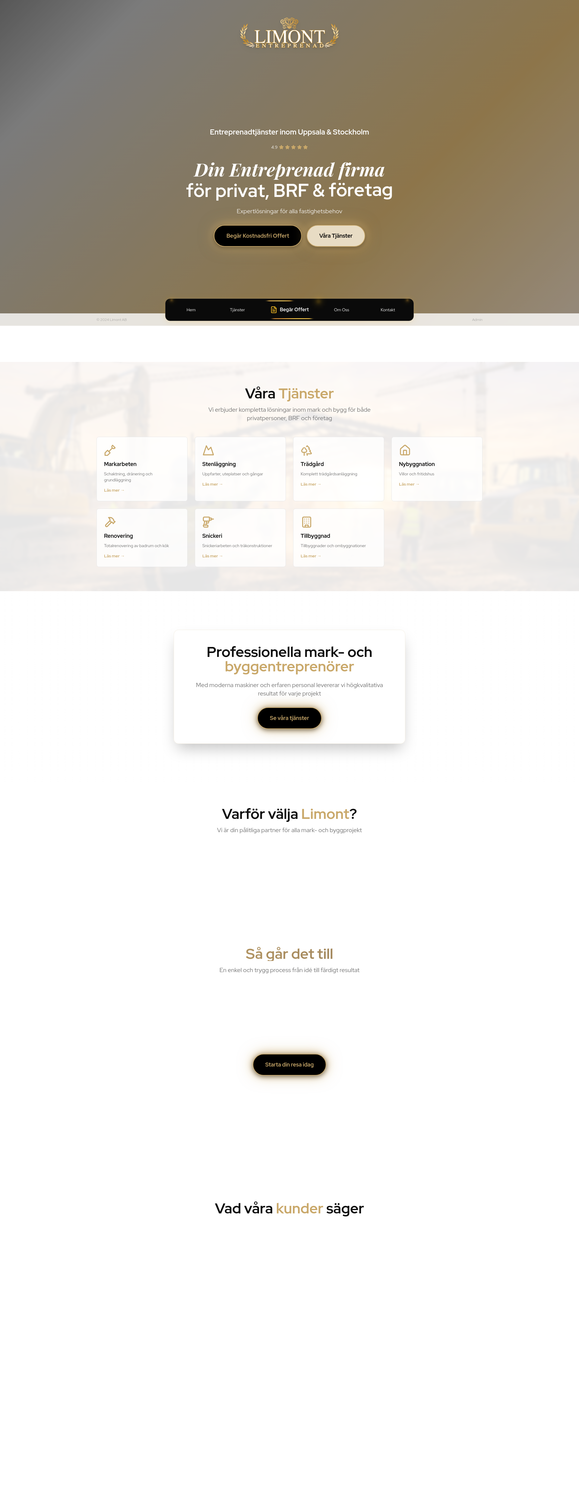 Limont Entreprenad AB logotyp