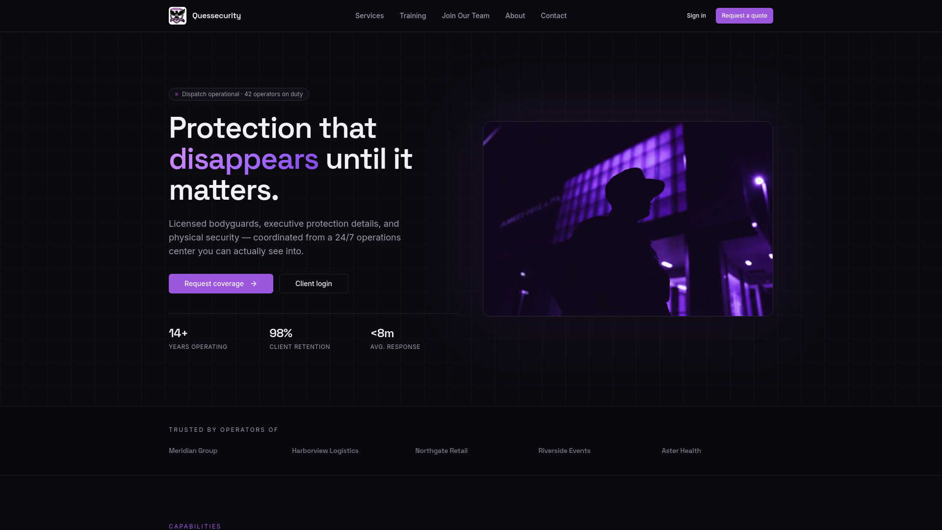 Ques Security & Bodyguard Services LLC — Portland, OR