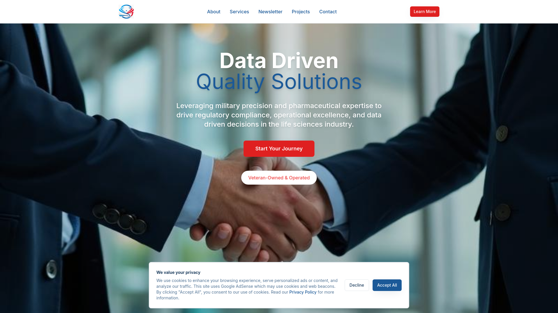 VTC - Data Driven Quality Solutions | Veteran-Owned