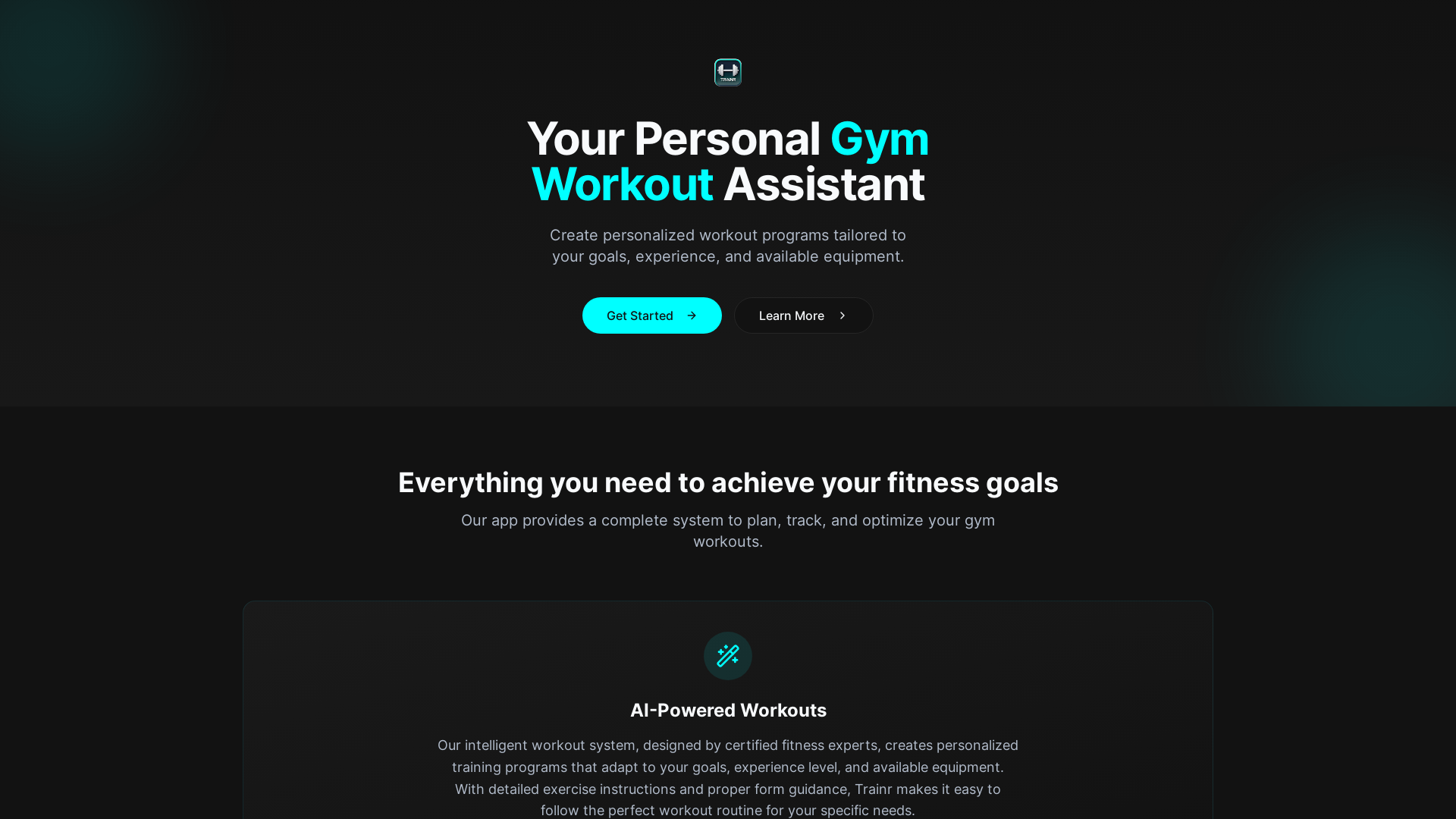 Professional Gym Workout Planner Platform