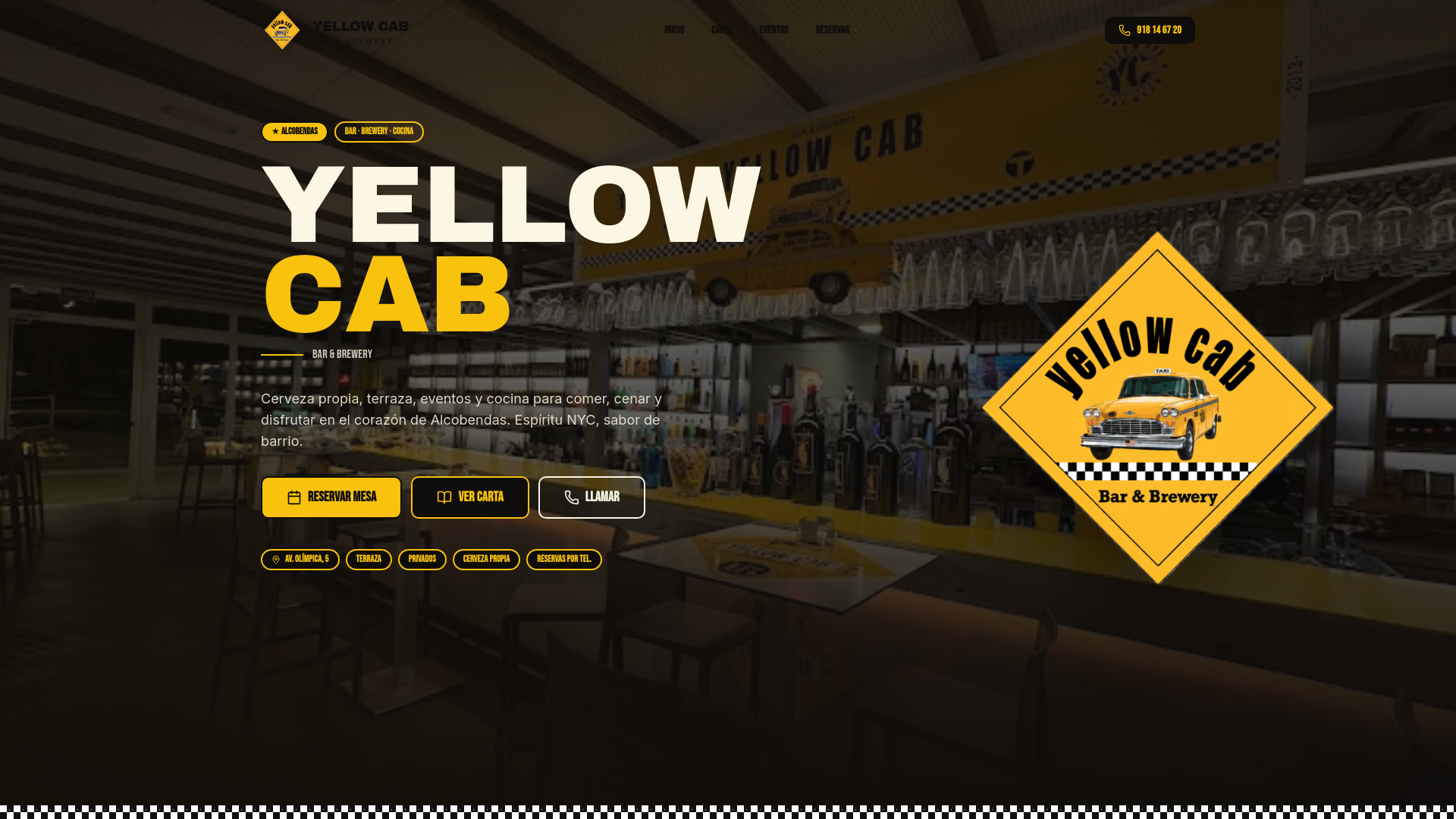 Yellow Cab en Alcobendas