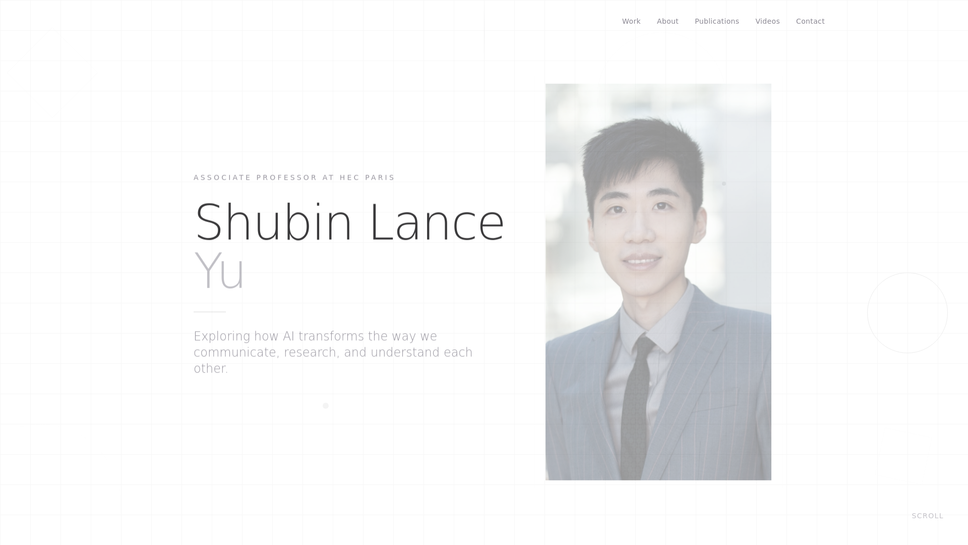 Shubin Yu - Associate Professor at HEC Paris