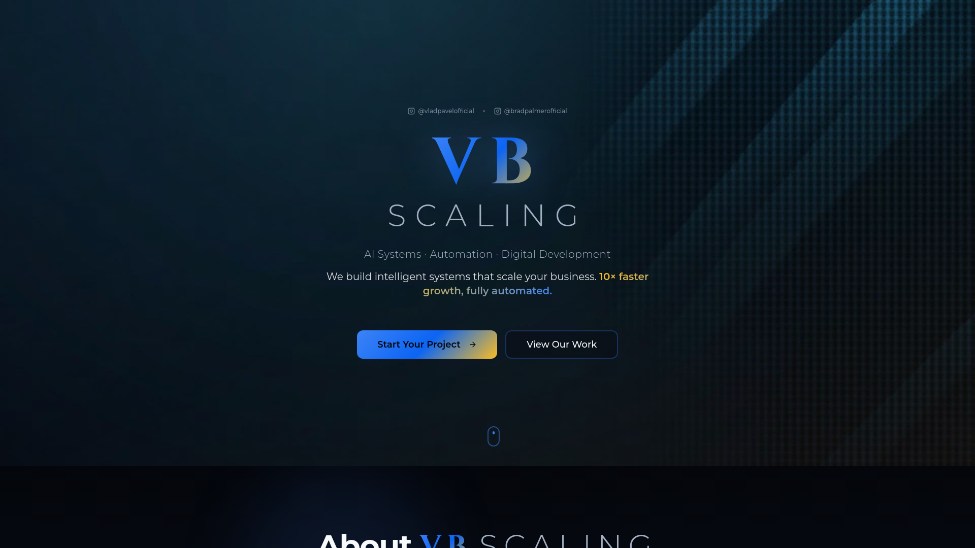 VB Scaling - AI Infrastructure & Automation Systems