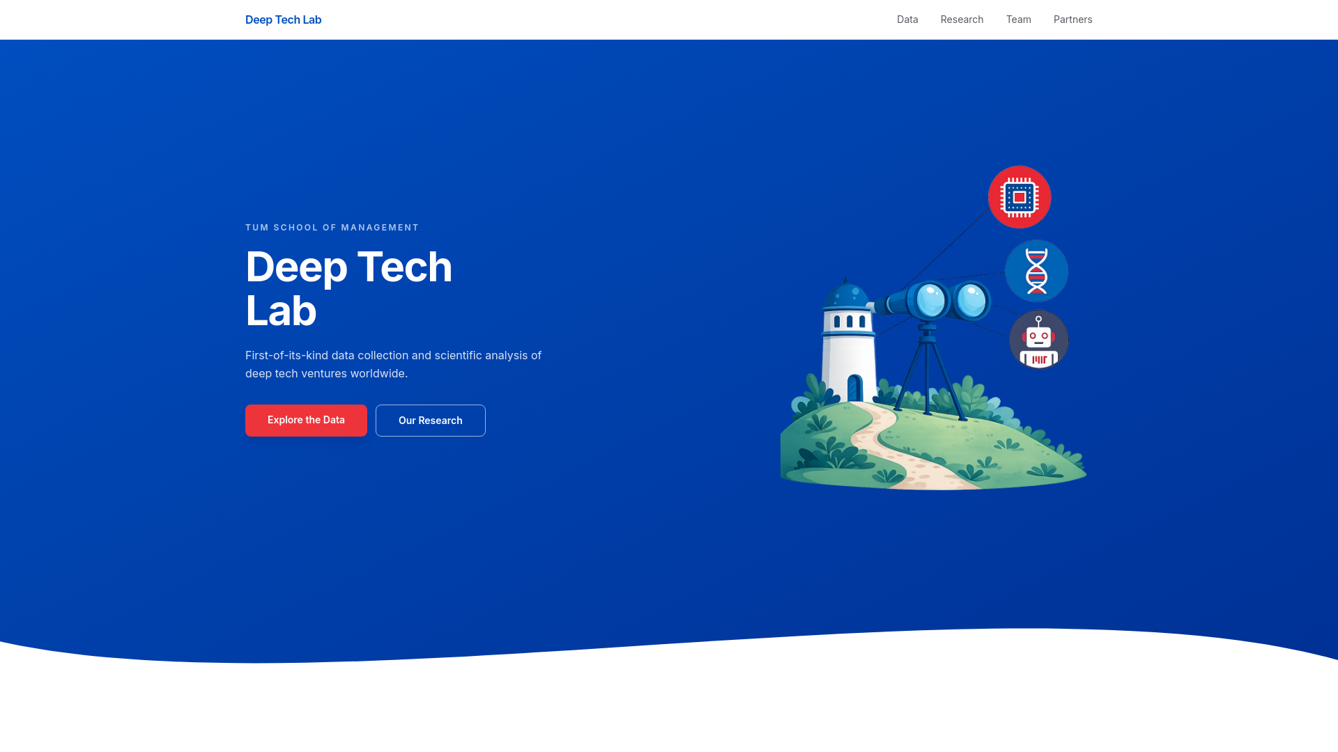 Deep Tech Lab — First-of-its-kind data on deep tech ventures