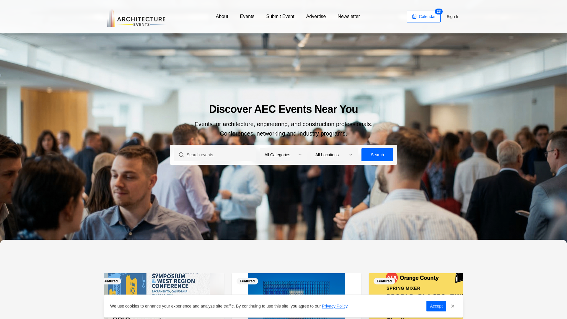 Architecture Events | Your Go-To Source for AEC Events