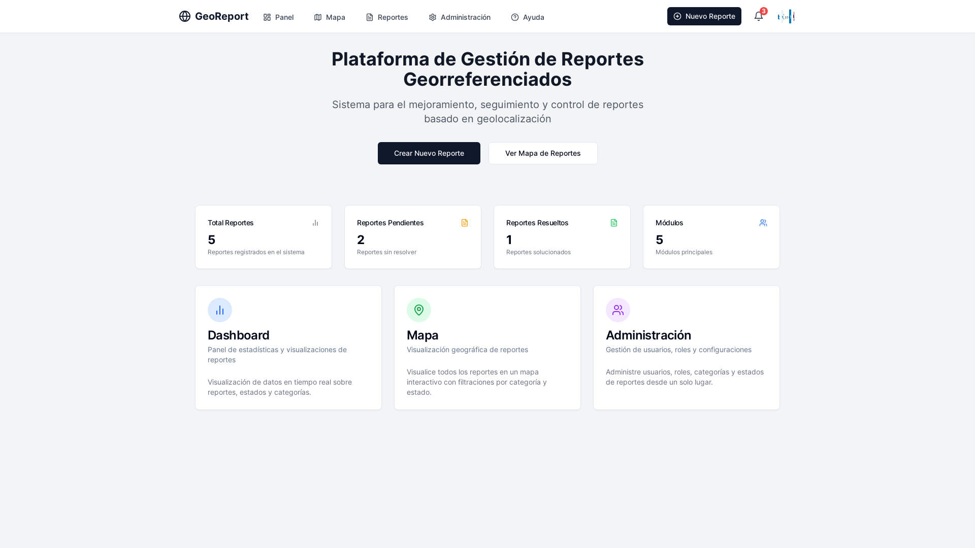 Analytics Reporting & Geolocation Platform Platform