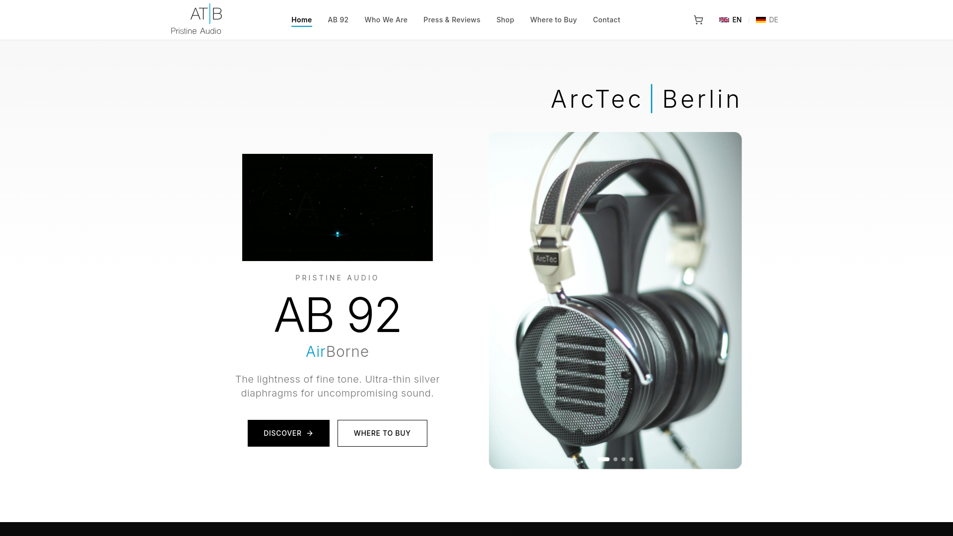 ArcTec Berlin | AB 92 AirBorne Planar Headphones