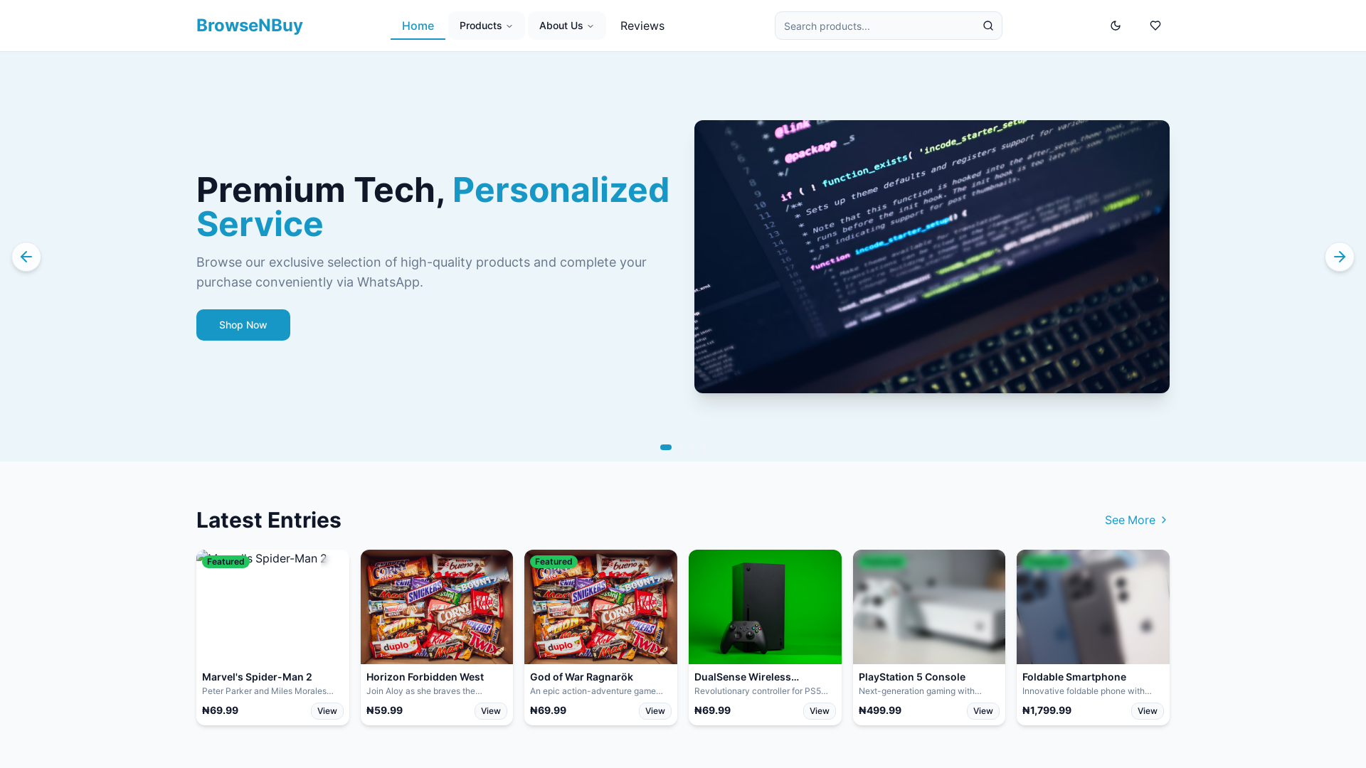 Modern Customer Reviews & Feedback Platform