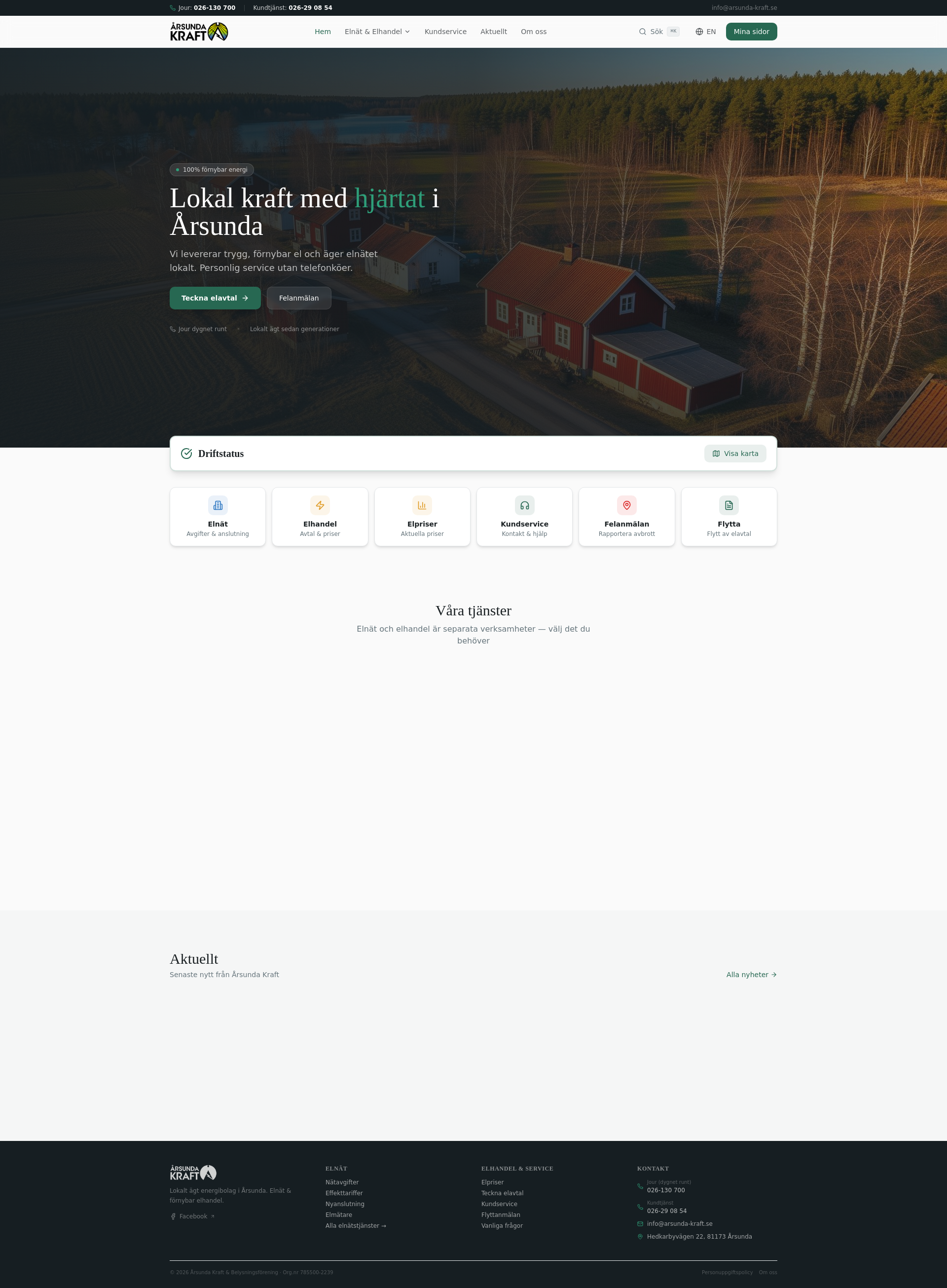 Årsunda Kraft logotyp
