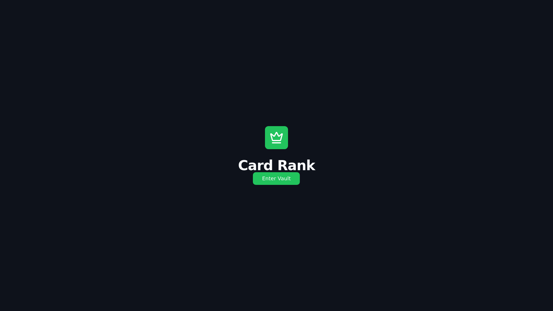 Card Rank