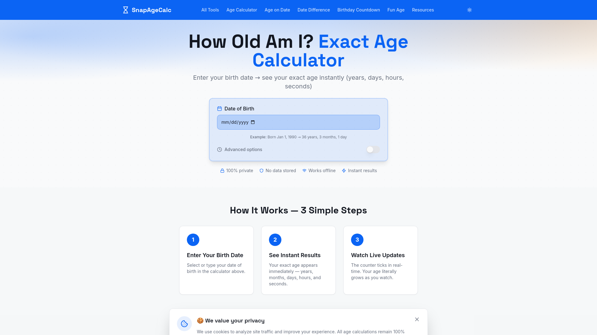 How Old Will I Be in 2050? (Free Age Calculator) | SnapAgeCalc