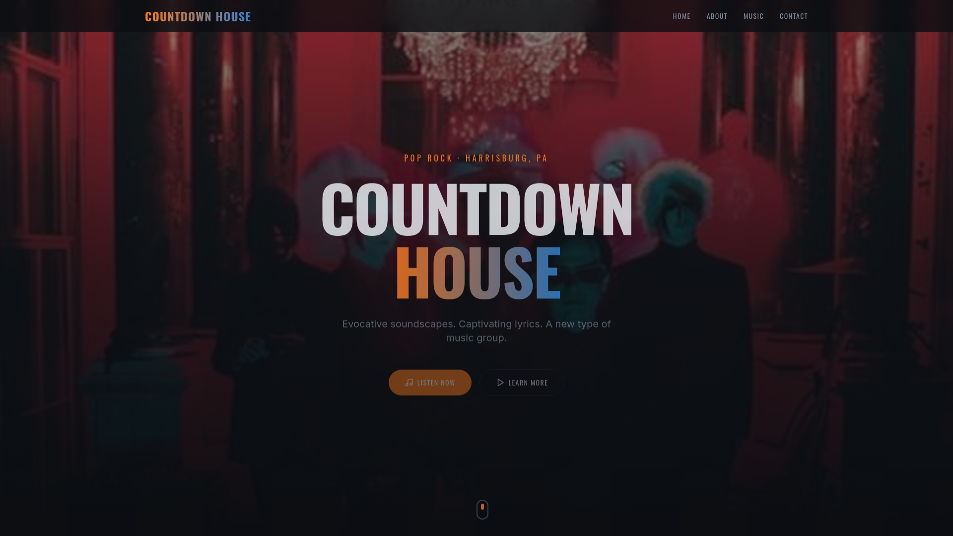 Countdown House | Pop Rock from Pennsylvania