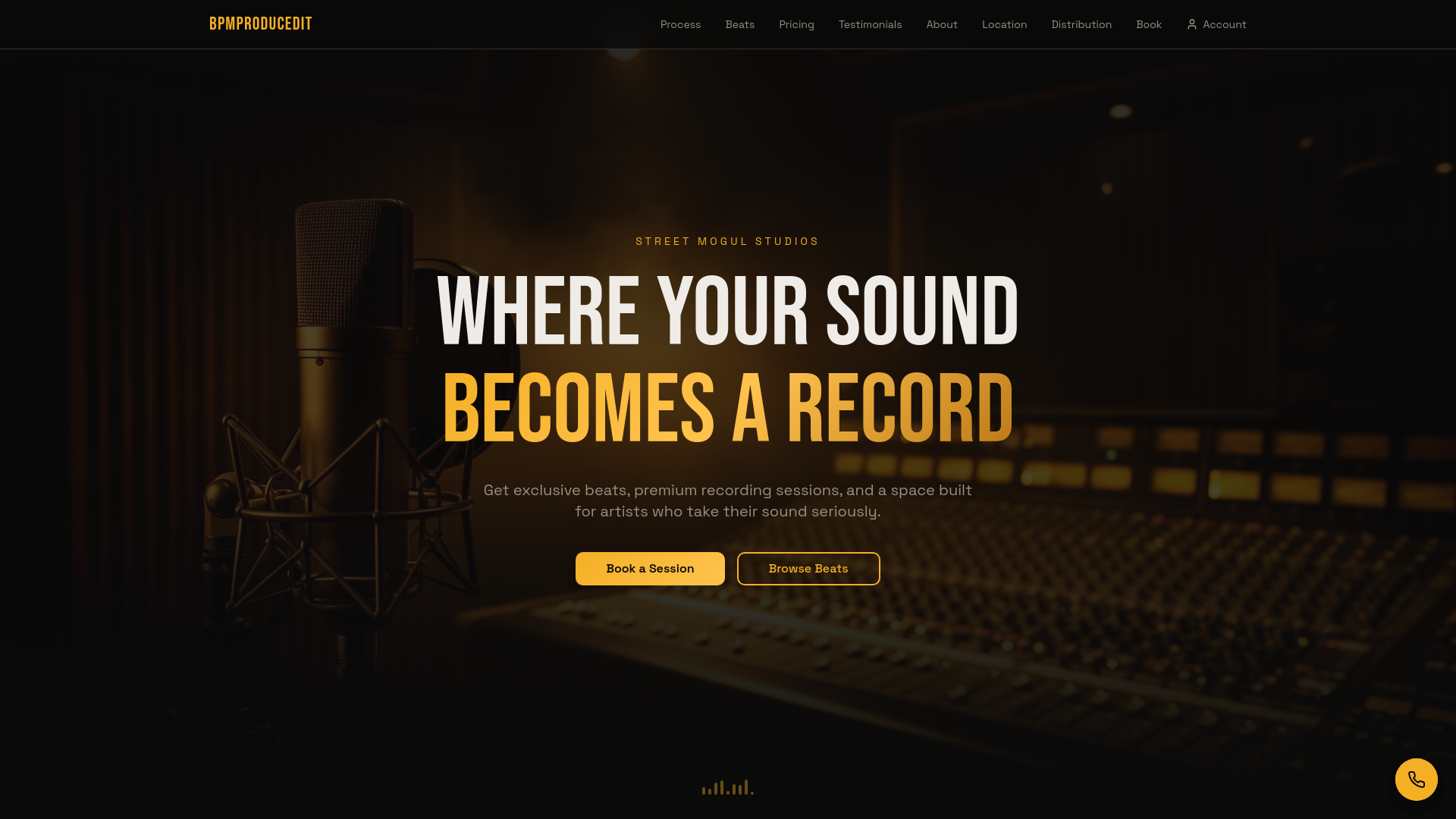 Real studio photo for Street Mogul Studios