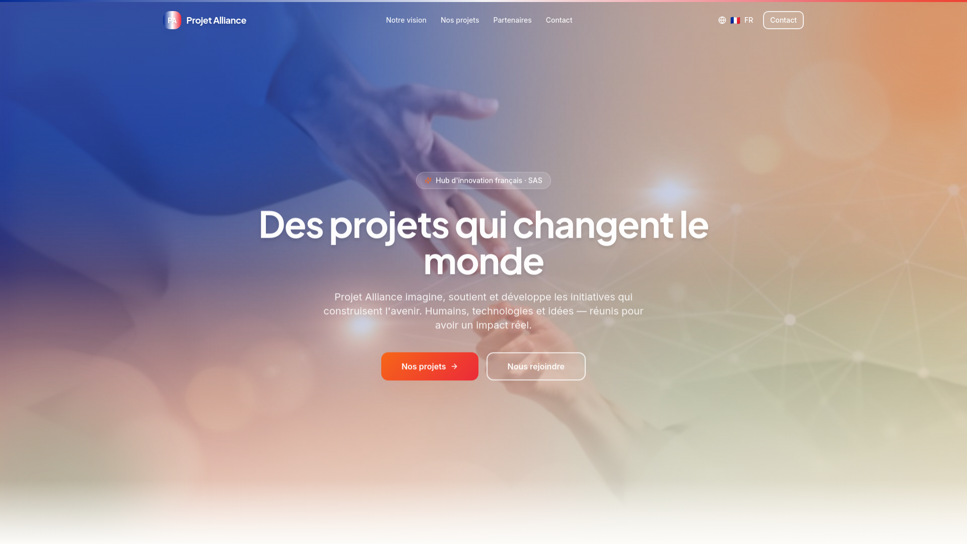 SAS Alliance Chantier — Hub d'innovation français | Nos Projets