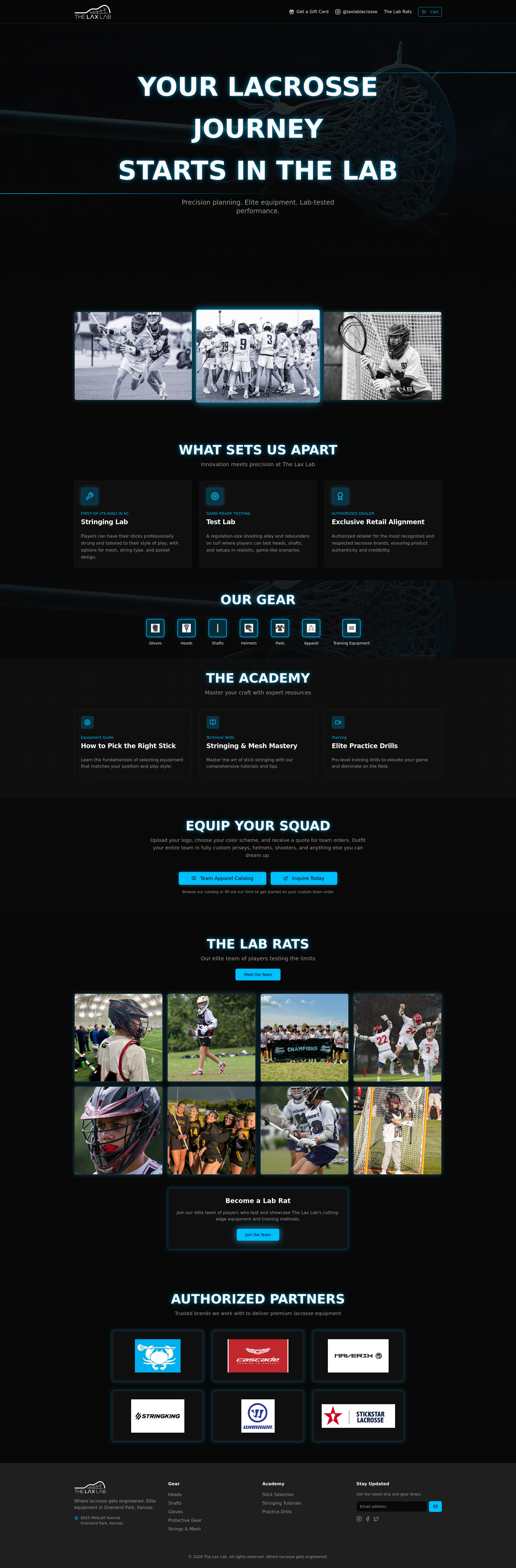 The Lax Lab | Elite Lacrosse Equipment - Overland Park, KS
