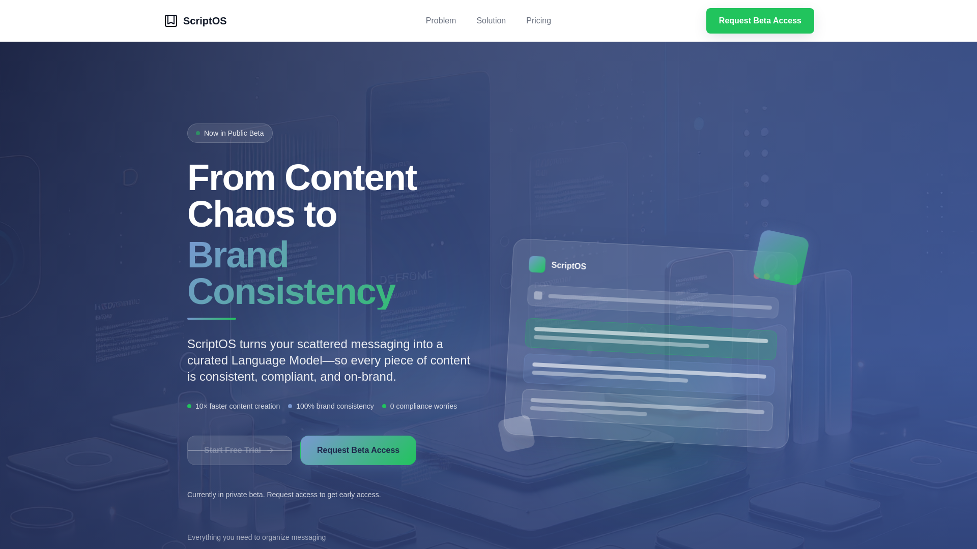 ScriptOS - Your Messaging OS
