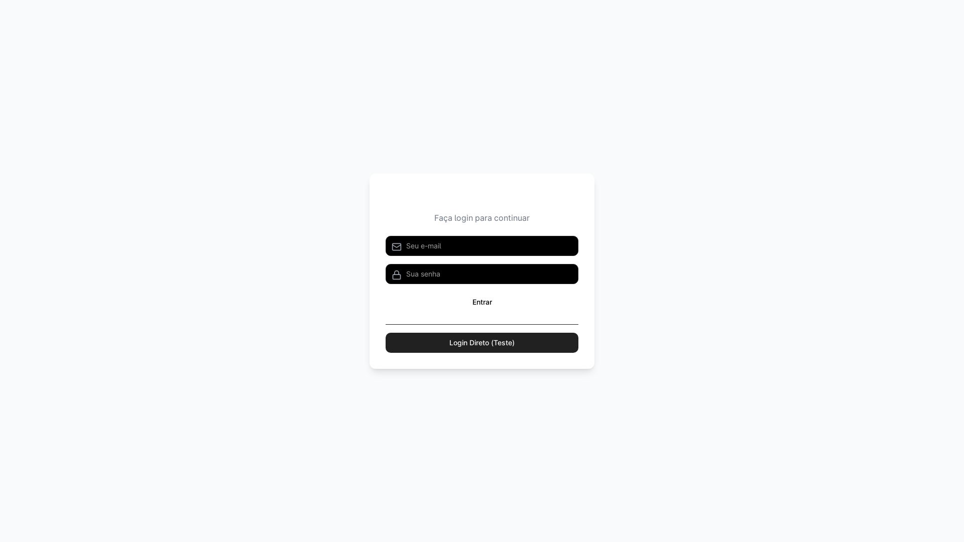 Professional Login & Authentication Platform