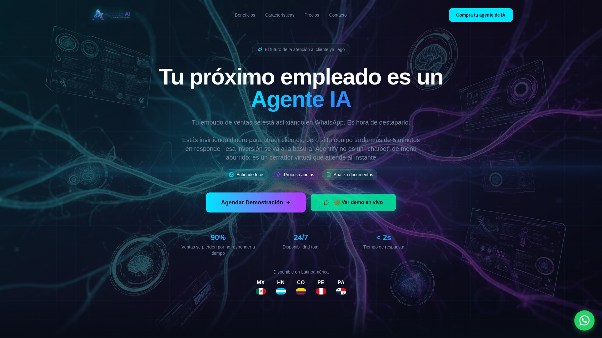 Agentify IA | Agentes de Inteligencia Artificial para tu Negocio