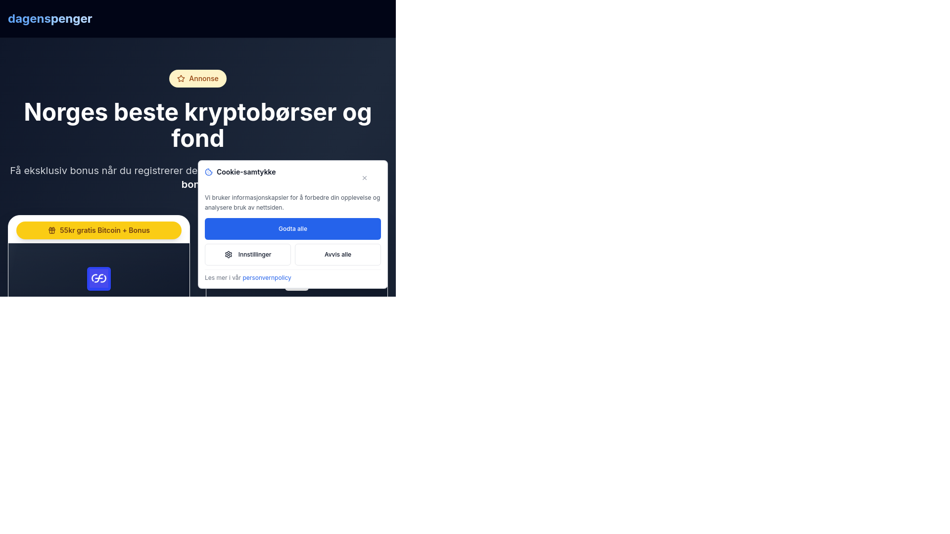 Kjøp Bitcoin & Kryptovaluta i Norge 2025 | Guide