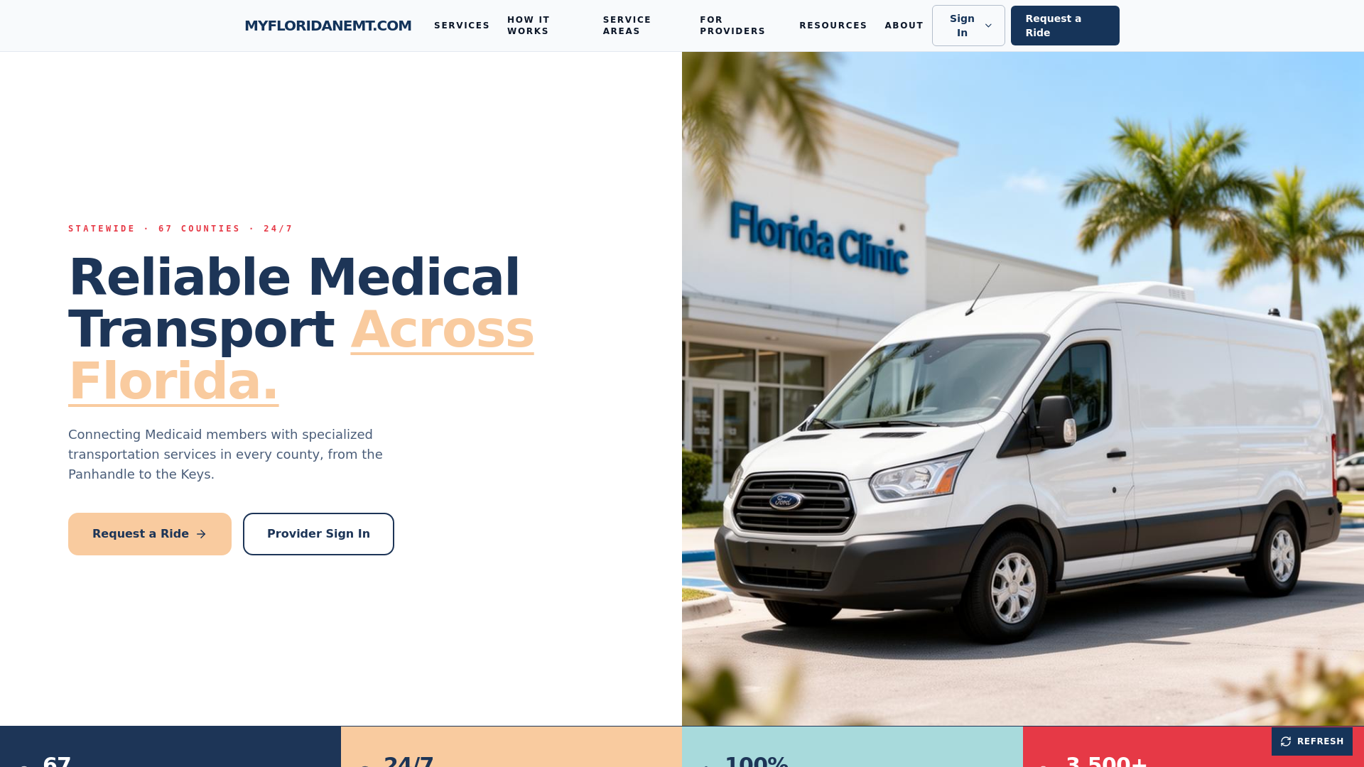 Ada Ramp Florida My Florida NEMT — Statewide NEMT Network
