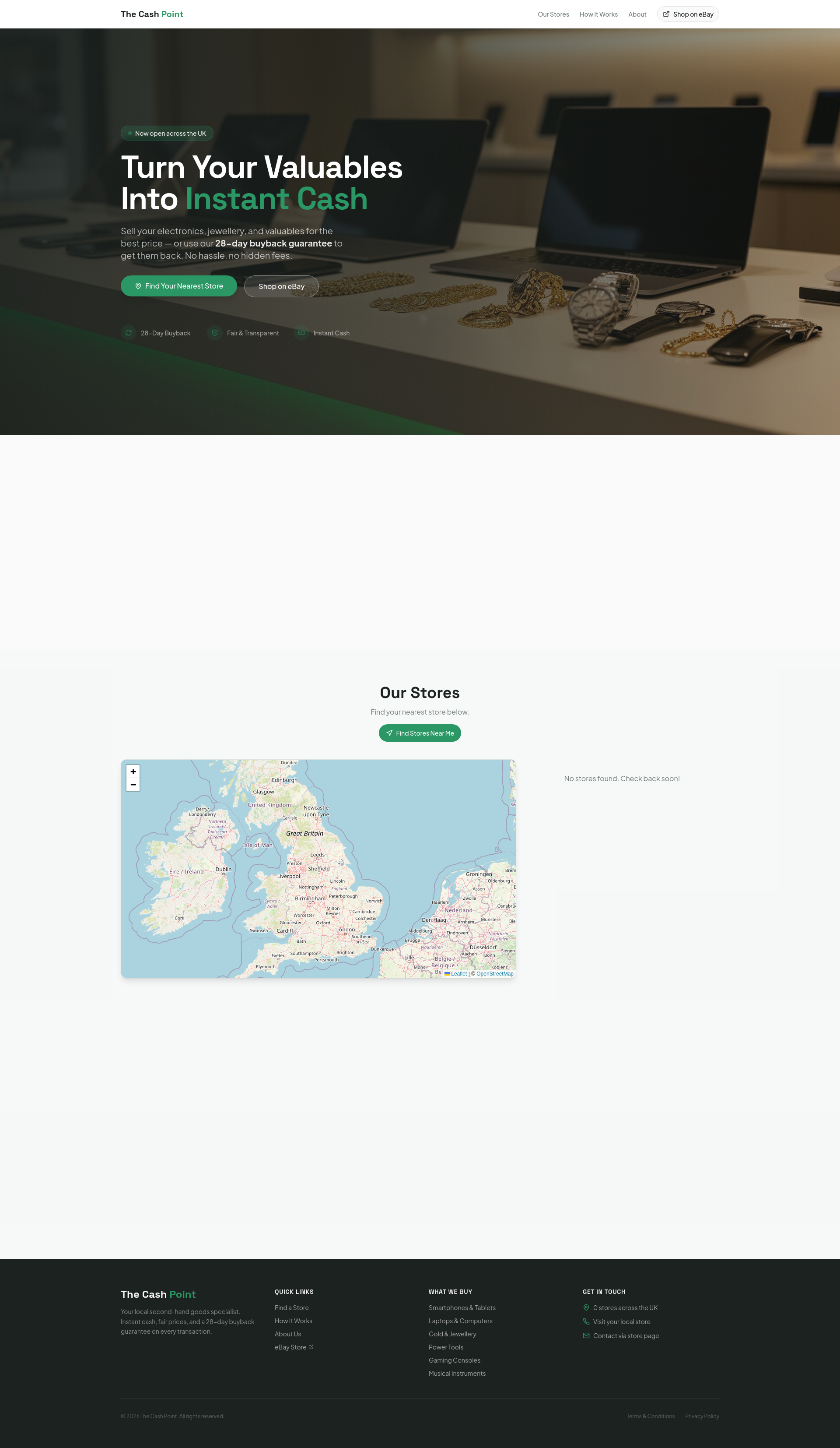 The Cash Point | Sell Your Valuables for Instant Cash
