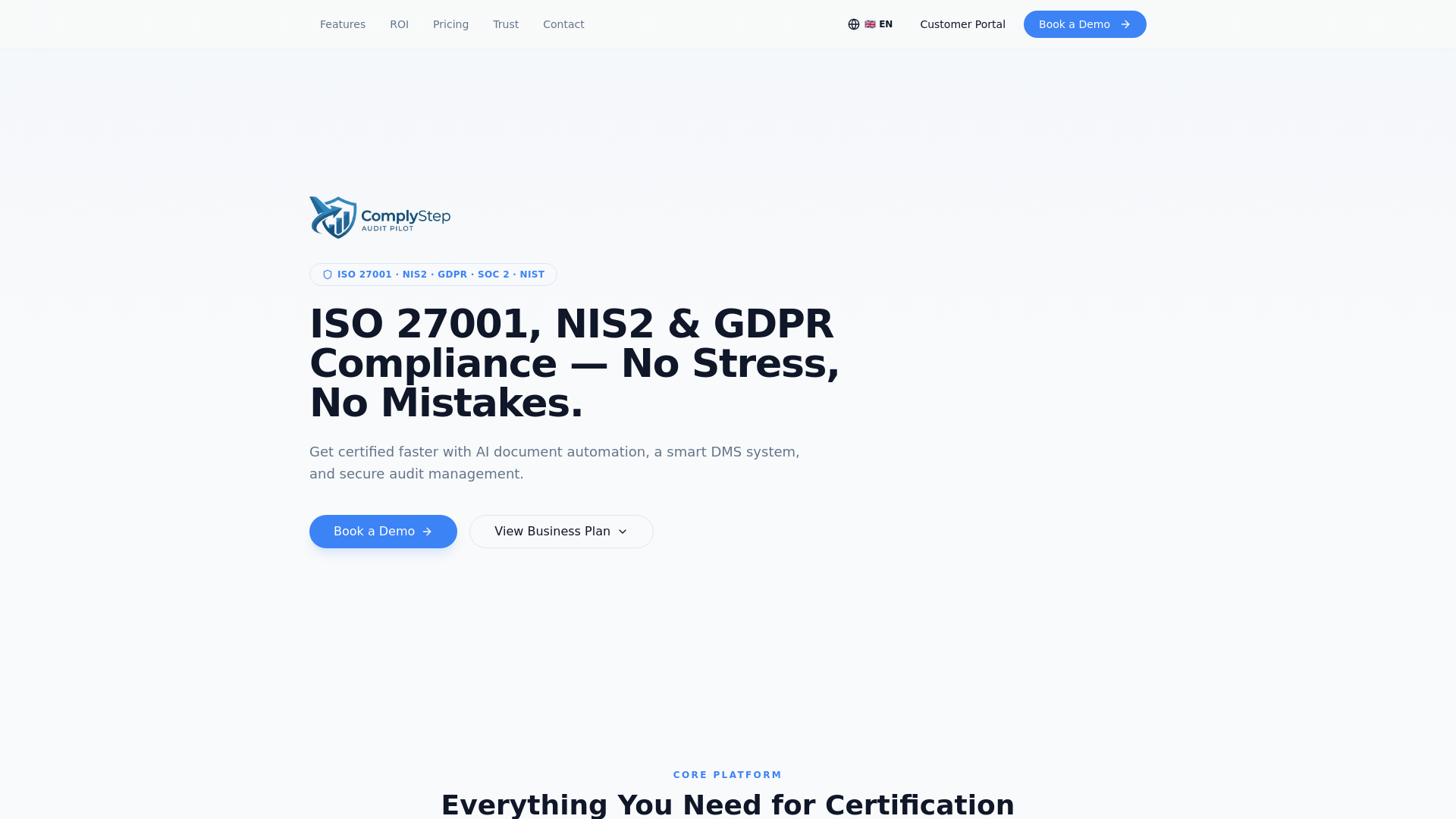 ComplyStep | AI Compliance Platform