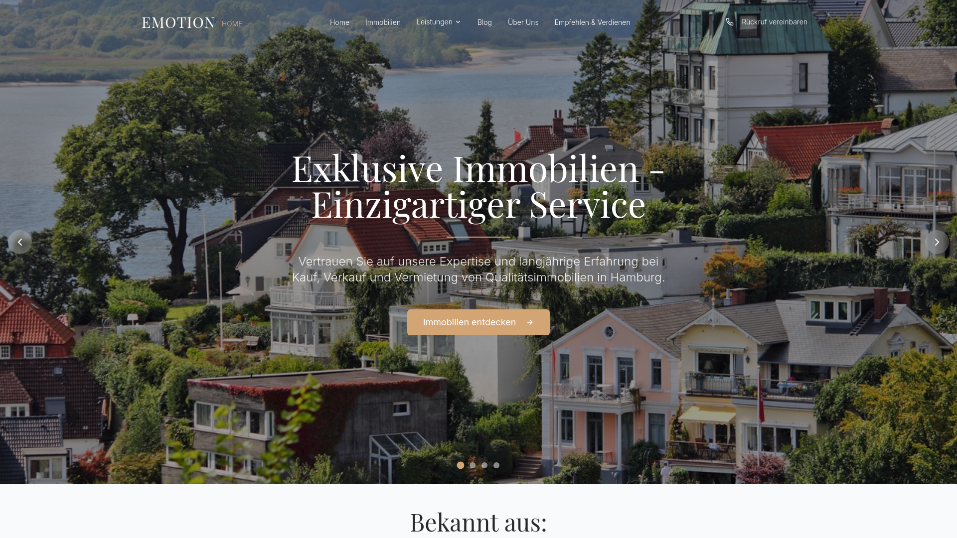 Emotion Home - Seite nicht gefunden