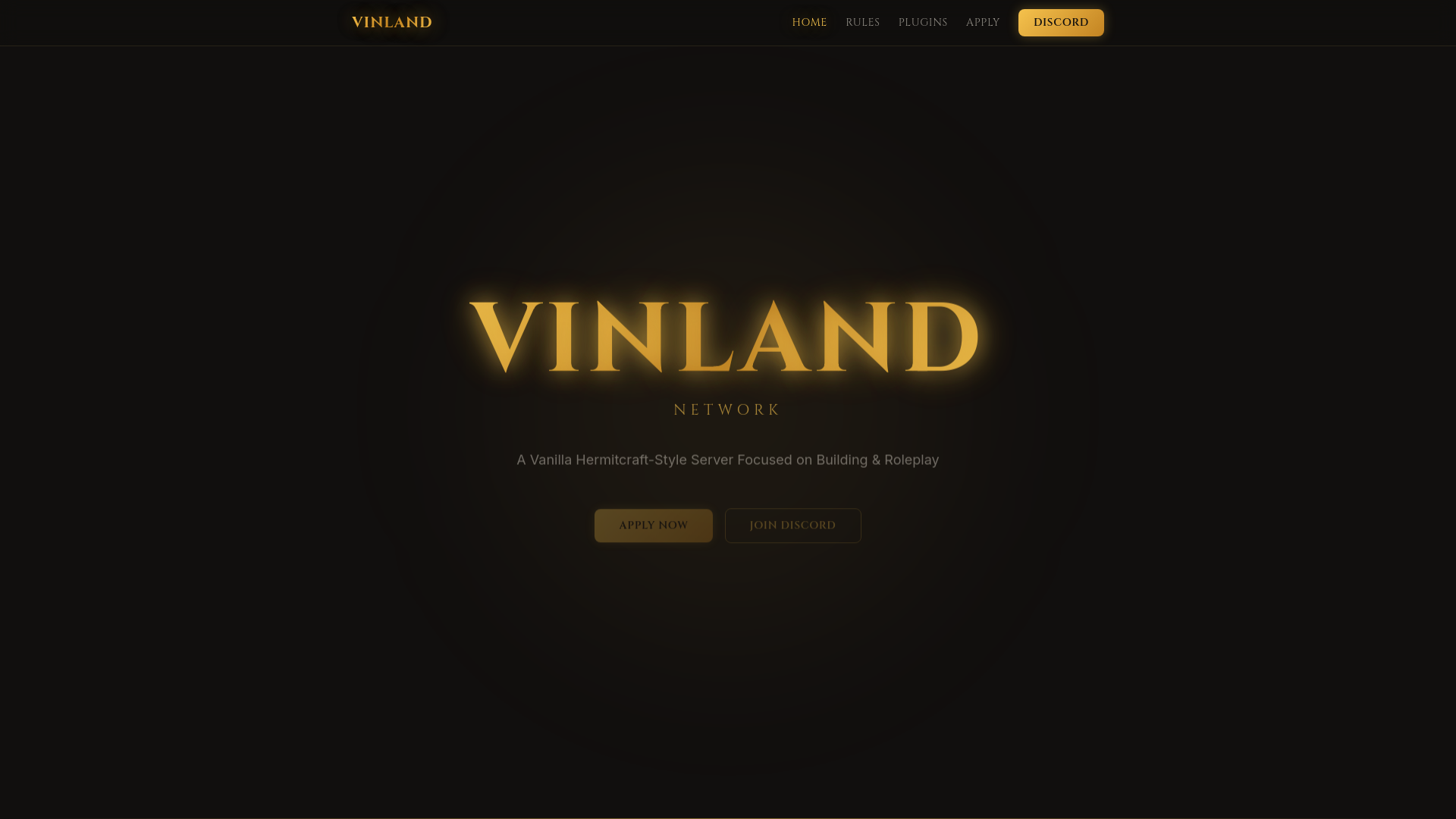 Vinland Network — Vanilla Minecraft Server
