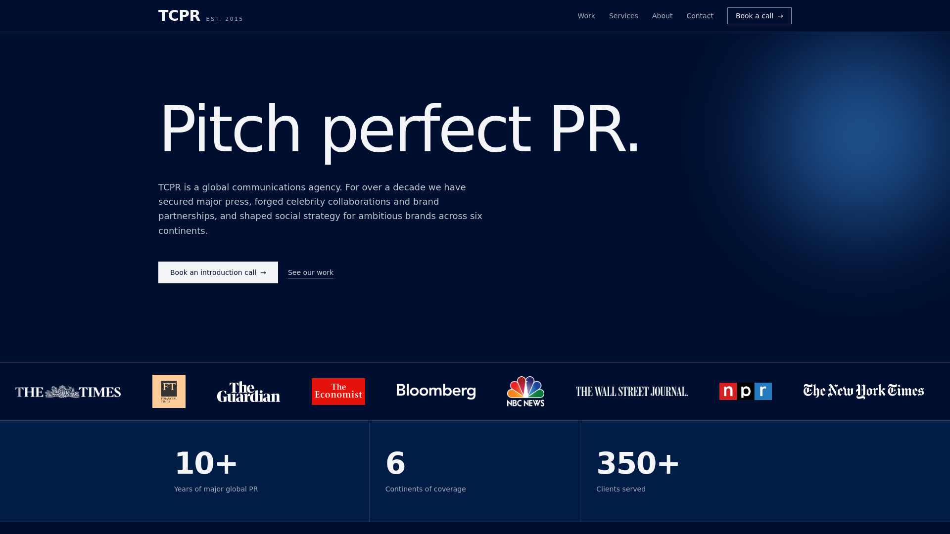 Contact · TCPR