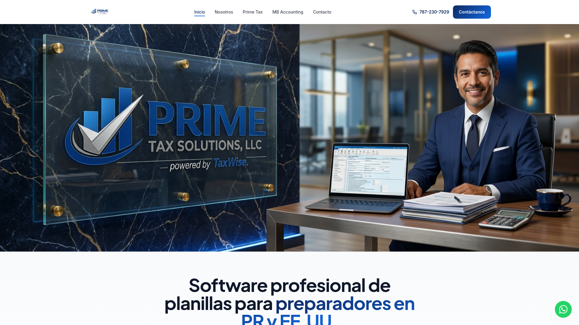 Prime Tax Solutions LLC | Software de Planillas en Humacao, PR