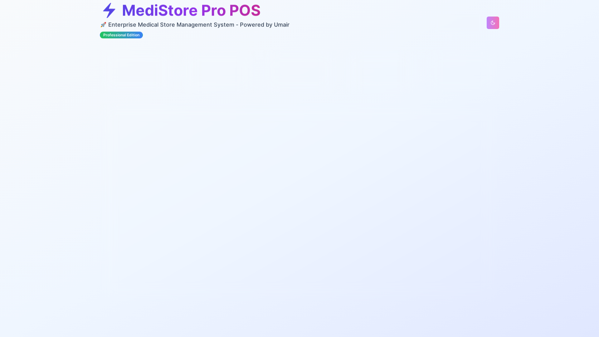 Modern Pharmacy & Medicine Inventory Platform