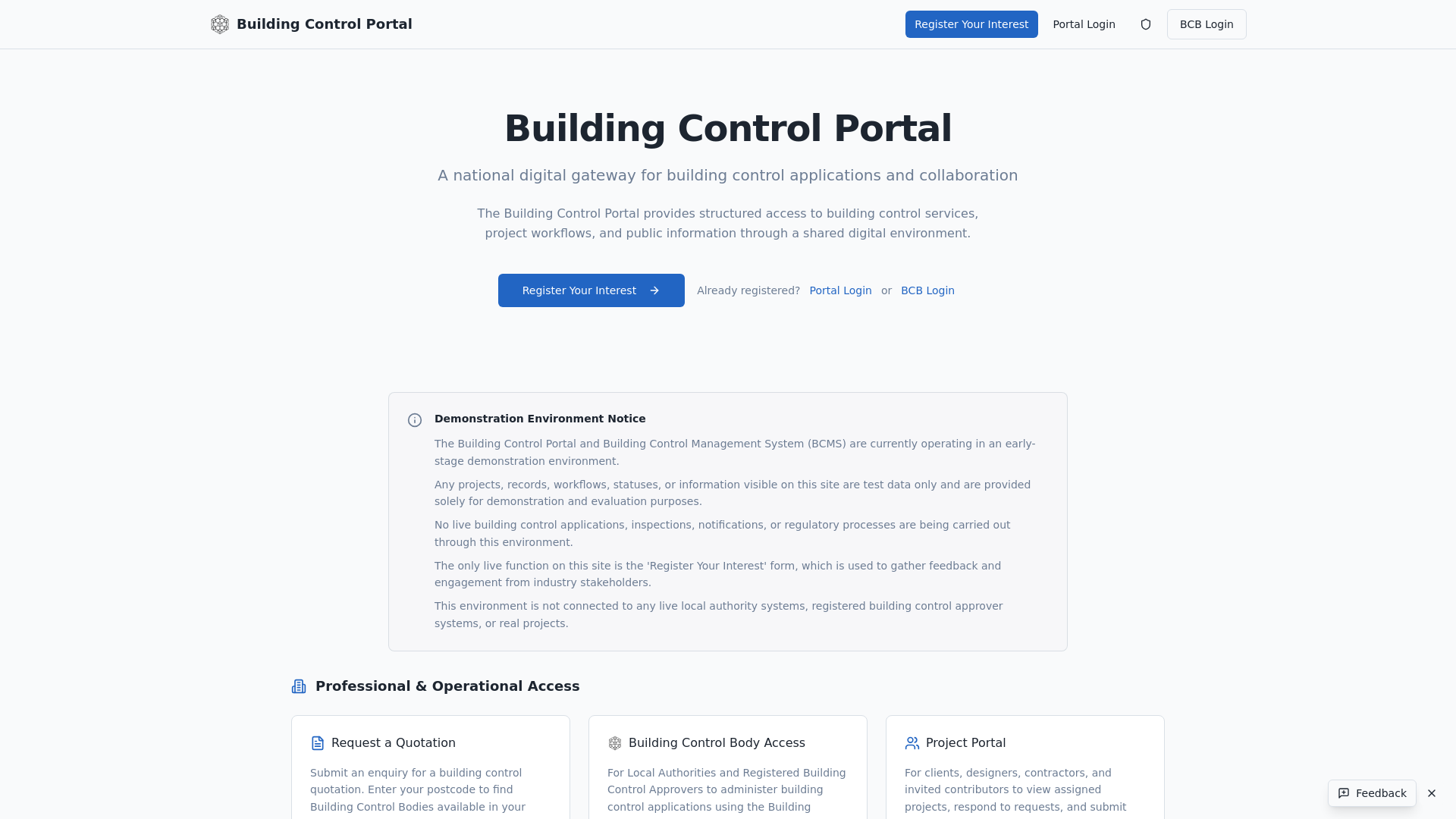 Southern Building Control Application Example Building Control Portal