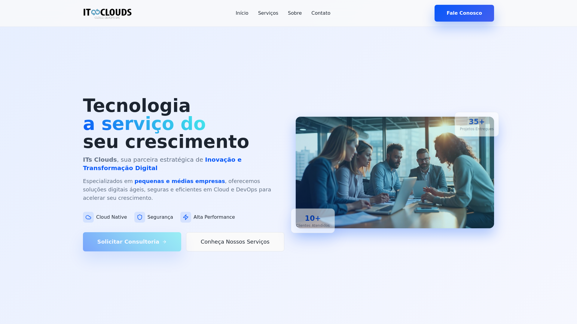 ITs Clouds - Consultoria em Cloud e DevOps