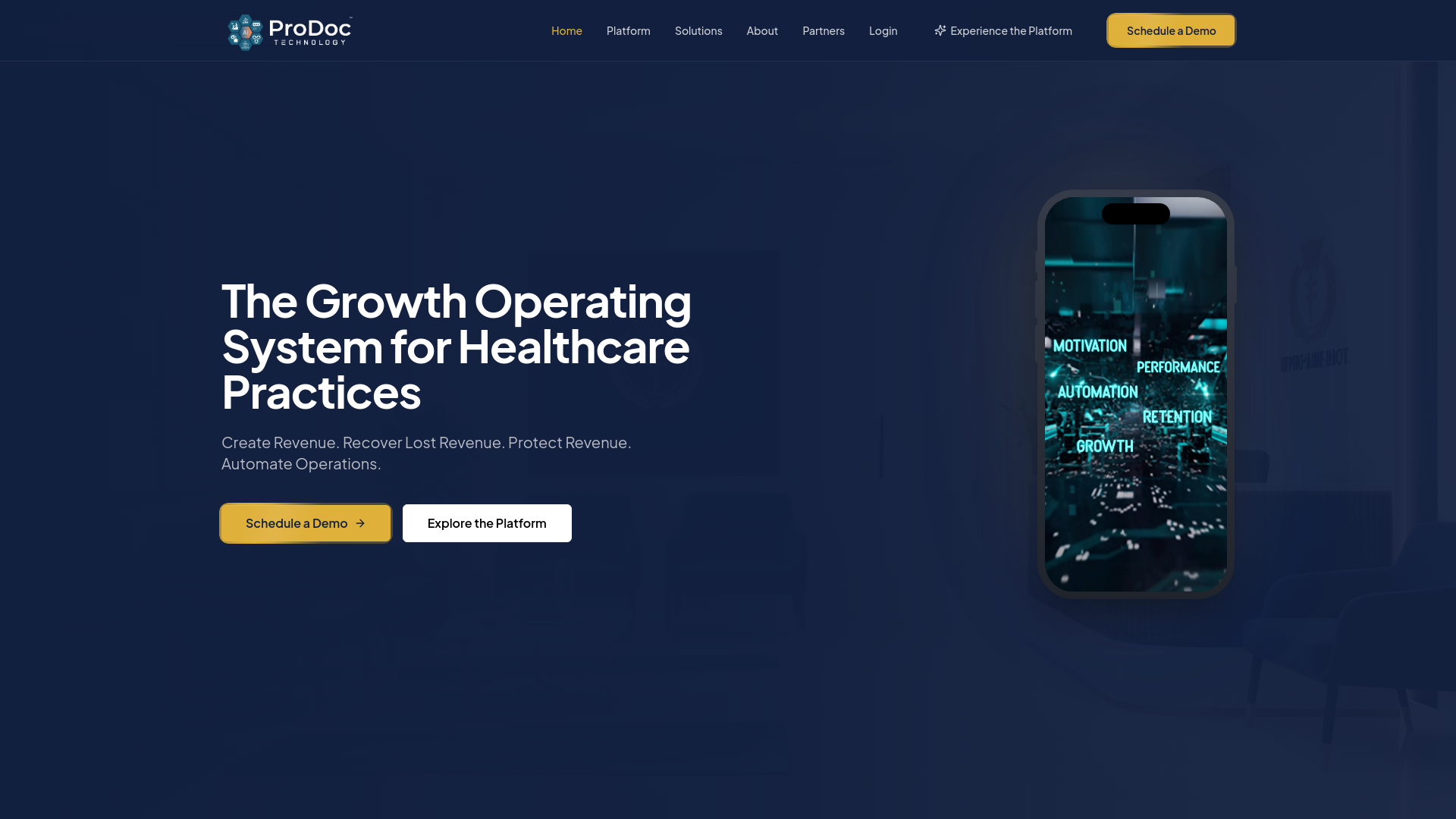 Prodoc Technology™ — The Growth Operating System for Healthcare Practices