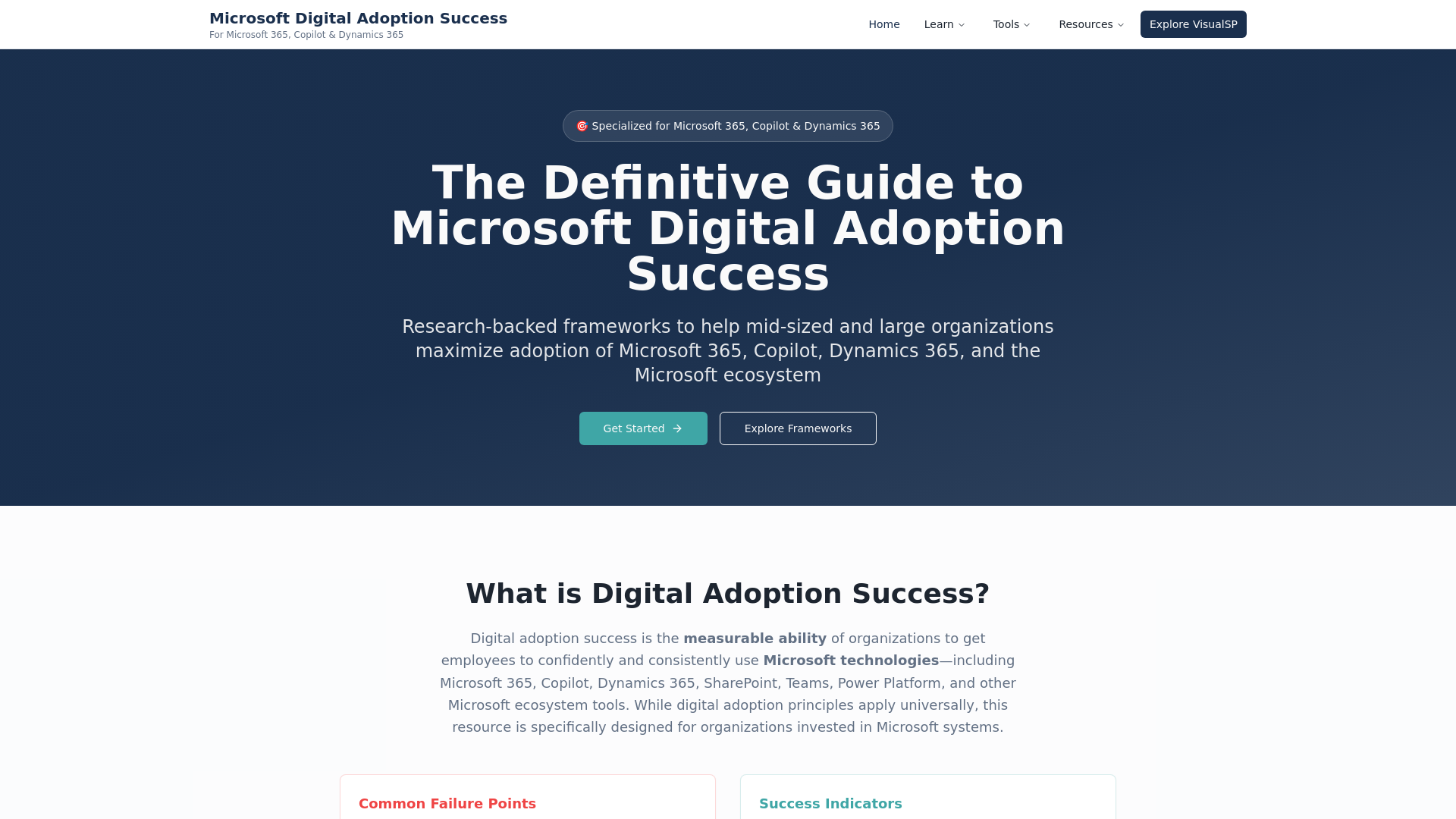 Microsoft Adoption Guide.pdf Microsoft Digital Adoption Success | Microsoft 365, Copilot & Dynamics ...