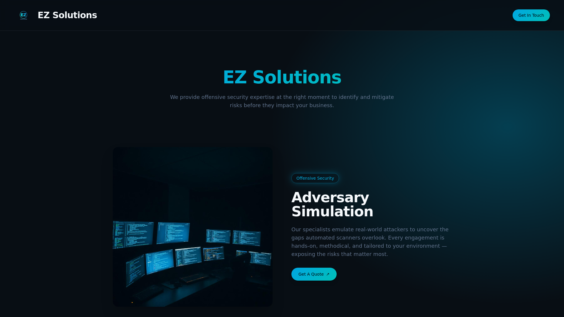 EZ Solutions — Cybersecurity & Penetration Testing