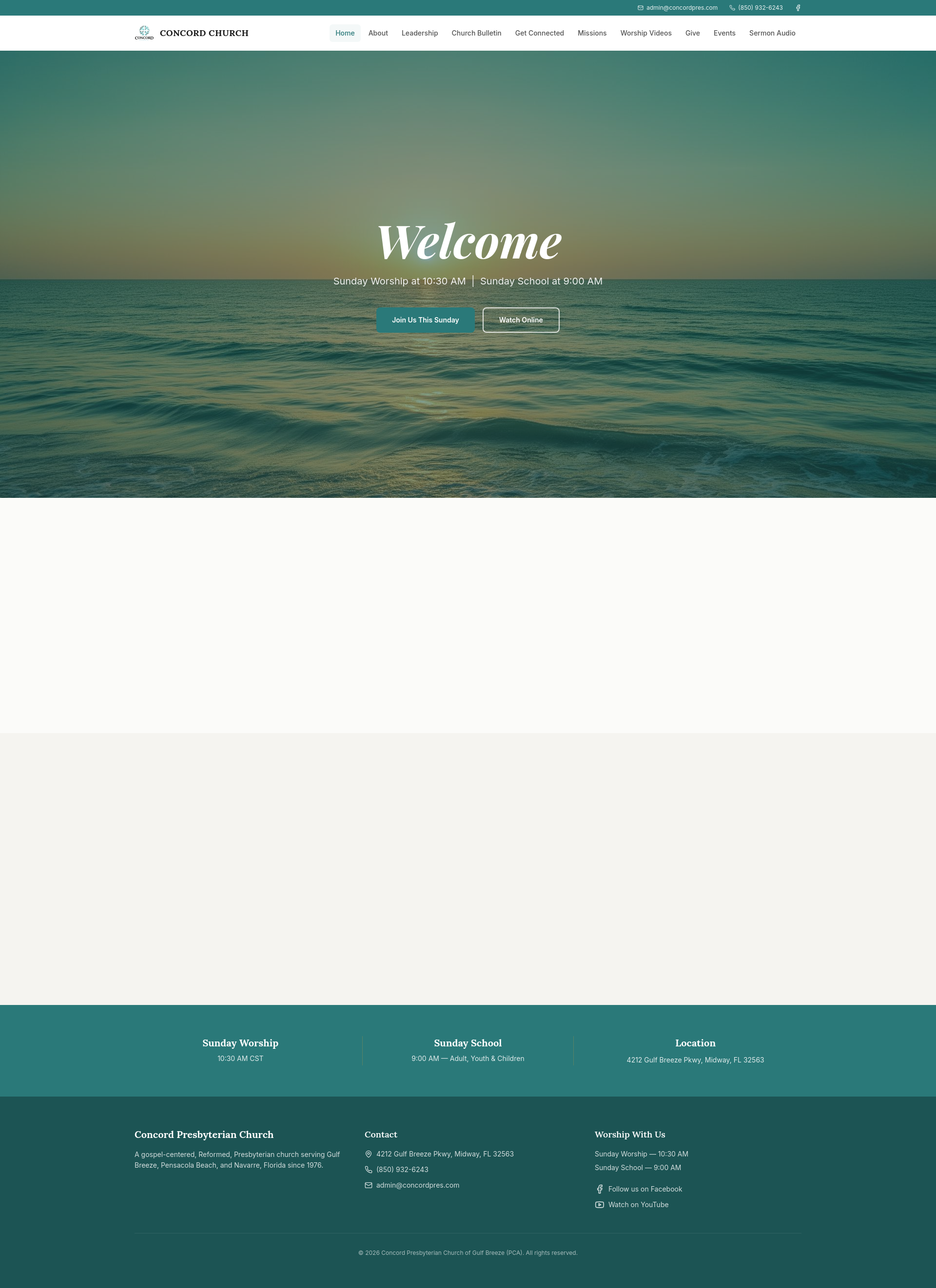 Concord Presbyterian Church of Gulf Breeze