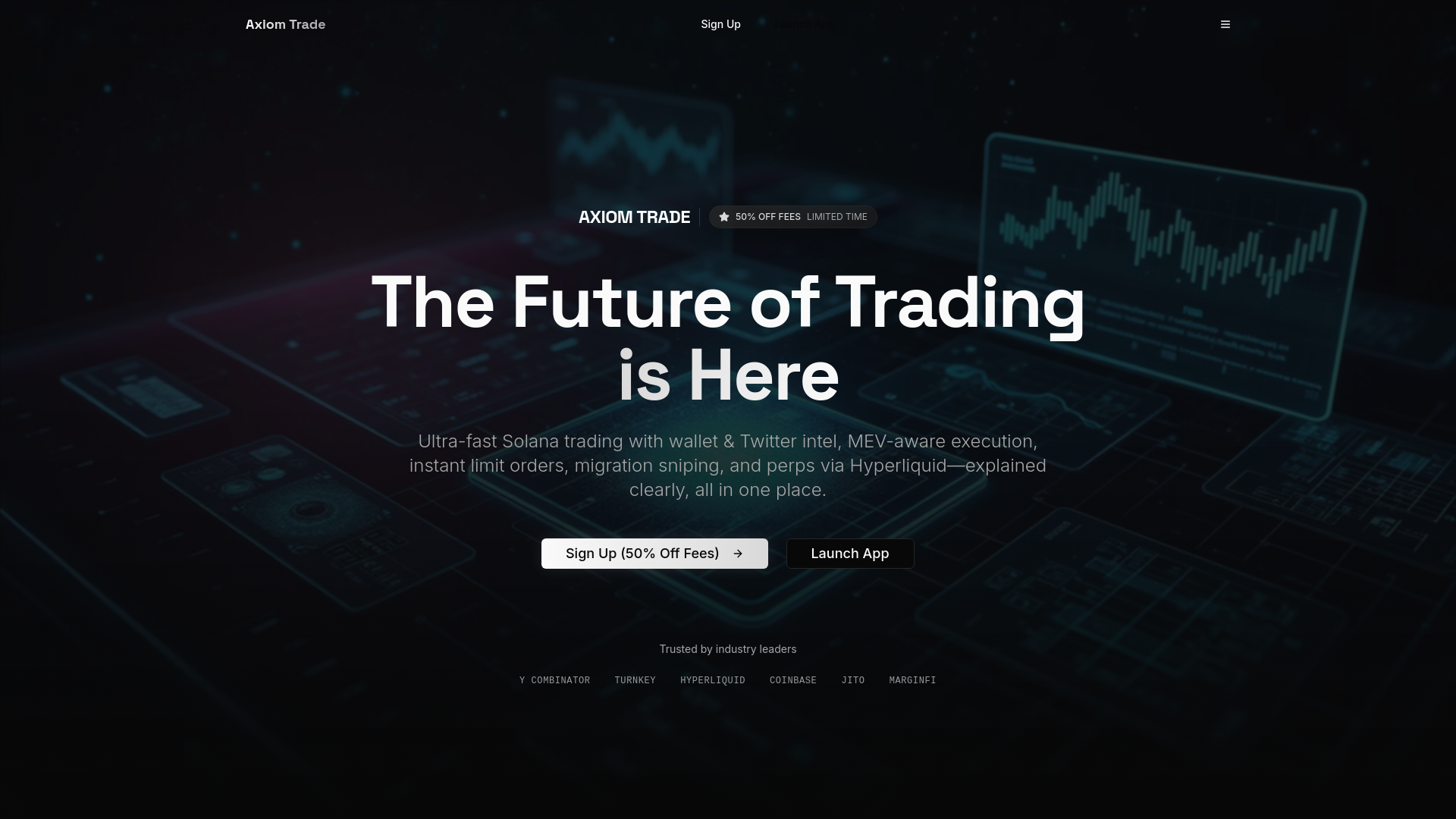 Axiom Trade - Crypto Trading Terminal Signup