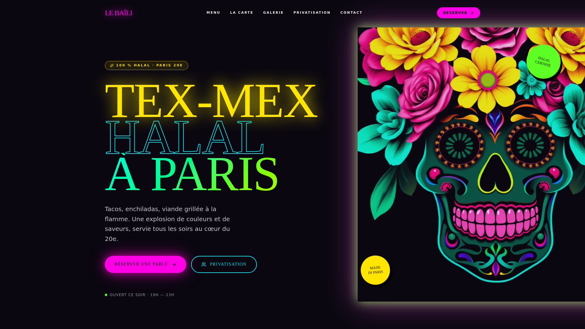 Illustration de Le Baïli - Restaurant Mexicain
