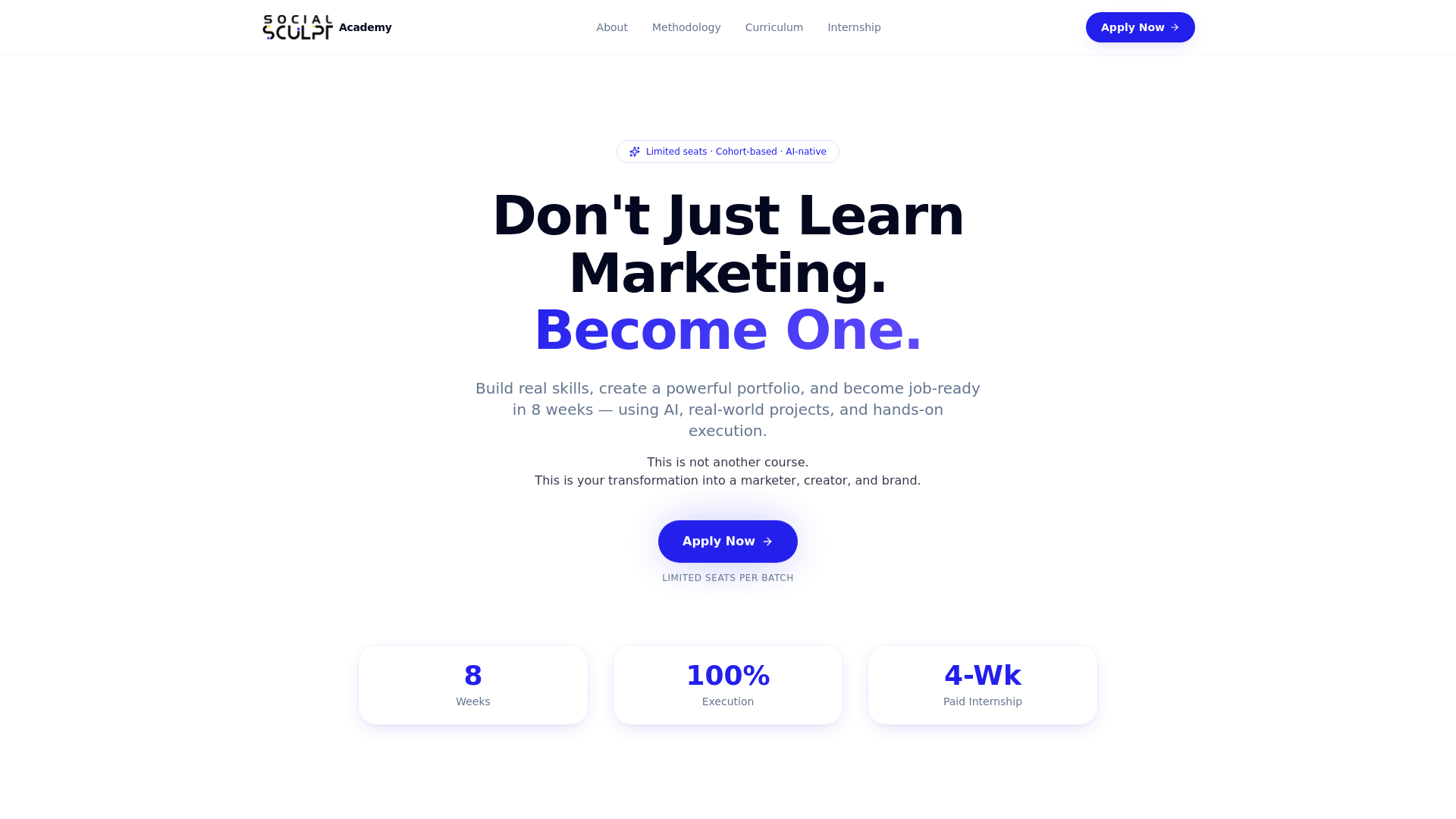 Social Sculpt Academy: Become Job-Ready...