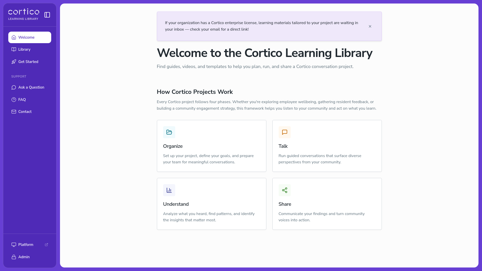 Cortico Learning Library