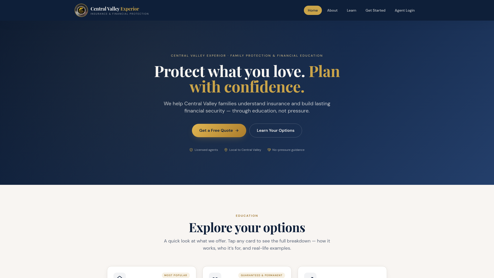 Central Valley Experior | Insurance & Retirement