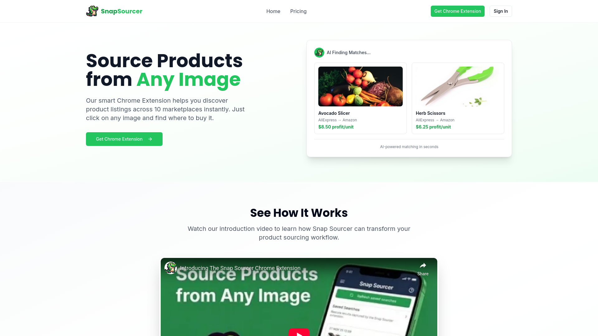 Snap Sourcer Screenshot