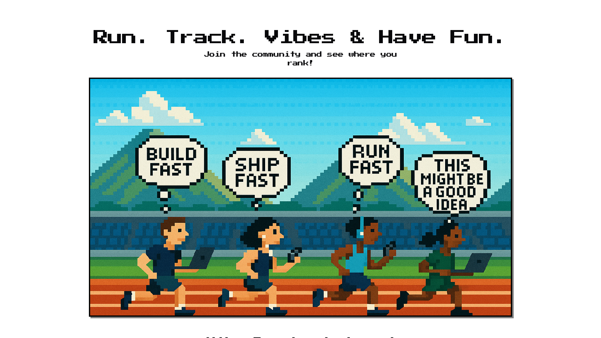 VibesRun - Vibes Running Leaderboard